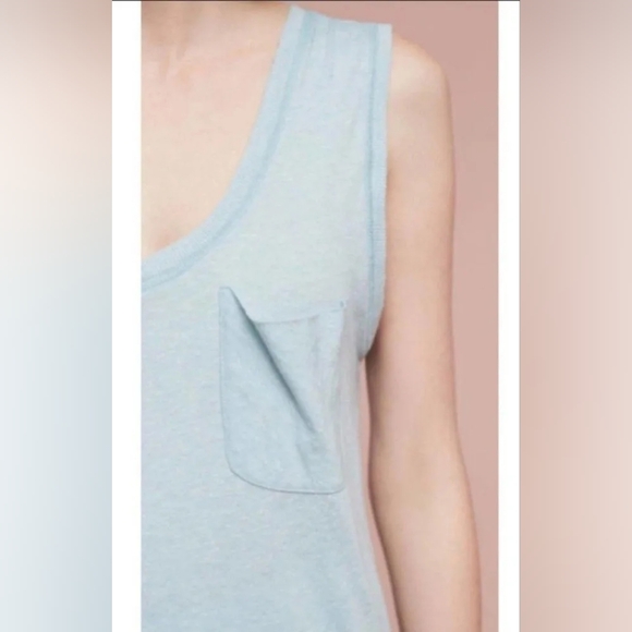 Anthropologie Lot of 3 V-neck Pocket Tanks Small - Picture 5 of 16